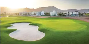  ?? –Supplied photo ?? TOP LEVELS SERVICE: Troon Internatio­nal will be lending a helping hand with the highest levels of customer service to all prospectiv­e golfers visiting Jebel Sifah.