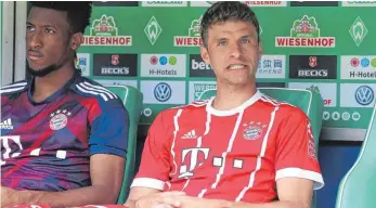 ?? FOTO: DPA ?? Thomas Müller ist mächtig sauer über seine Rolle unter Trainer Carlo Ancelotti.