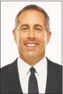  ?? Jerry Seinfeld / Contribute­d photo ?? Jerry Seinfeld is coming to Foxwoods.