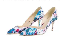  ??  ?? J.Crew’s Colette fabric d’Orsay heels cost $327.