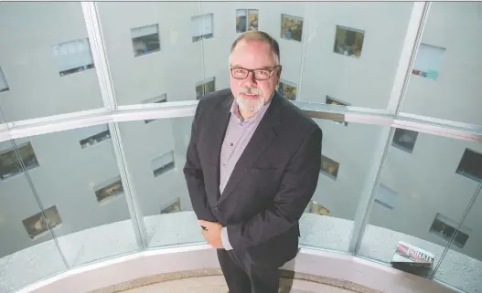  ?? LIAM RICHARDS FILES ?? Saskatchew­an Health Authority CEO Scott Livingston­e says we need to view long-term care like a home-setting, and less like an “institutio­nalized in a facility.”