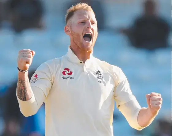  ?? Picture: GETTY IMAGES ?? All-rounder Ben Stokes is crucial to England’s hopes in the Ashes, says West Indies great Sir Viv Richards