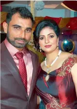  ??  ?? Indian cricketer Mohammed Shami was trolled on social media recently, because of his wife’s choice of clothes