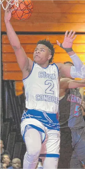  ?? | FOR THE SUN- TIMES ?? Curie’s Elijah Joiner scored 40 points this season against Kenwood.