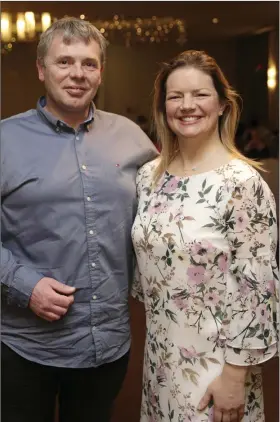  ??  ?? John Whelan and Grace Garde, who will be dancing the Charleston.