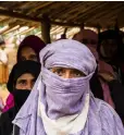  ??  ?? SHAME: Rohingya women live in fear in the refugee camps