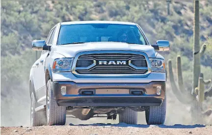  ?? RAM ?? Huge incentives helped Ram sales skyrocket to their best year in history with 98,465 units sold in 2017, up 11 per cent from 2016.