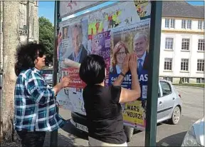  ??  ?? La partie s’annonce serrée dans le Finistère pour le ministre.