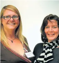  ?? Tony Carter ?? Debbie Quinn (left) and Jane Munro, founders of the Treacle Market in Macclesfie­ld