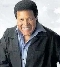  ?? SUPPLIED PHOTO ?? Chubby Checker will perform his biggest hits including “The Twist” at Fallsview Casino Resort, March 3 and 4.