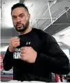  ??  ?? Joseph Parker will have increasing options to a world title if Tyson Fury is stripped of his WBA and WBO belts.