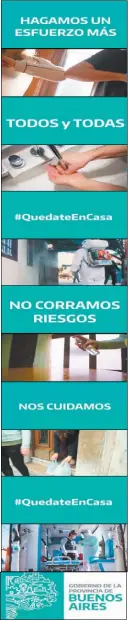  ??  ?? SPOT. Kicillof difundió un video con la misma premisa de su conferenci­a del viernes: “Cuando pase, vamos a estar orgullosos de lo que hicimos”.