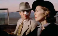  ??  ?? Nicholson and Faye Dunaway in Chinatown