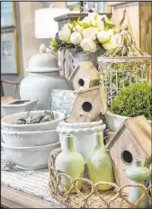  ?? ?? Transport yourself to a quaint countrysid­e cottage with cottagecor­e design, a trend that celebrates the simple pleasures of rural life.
