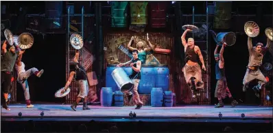  ?? (Created by Luke Cresswell and Steve McNicholas/© Steve McNicholas) ?? Stomp returns Tuesday-Thursday to Little Rock’s Robinson Center Performanc­e Hall.