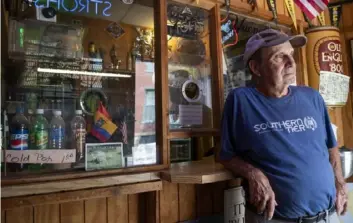  ?? Steph Chambers/Post-Gazette ?? Sam Caruso, who turns 79 this month, on Aug. 8 at Caruso Beer Distributi­on on North Taylor Avenue on the North Side.
