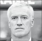  ??  ?? Didier Deschamps’