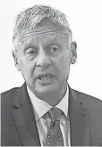  ??  ?? Libertaria­n Party presidenti­al nominee Gary Johnson meets with the USA TODAY Editorial Board on Wednesday.