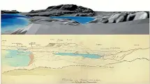  ??  ?? Geologist Ferdinand von Hochstette­r conducted the only known formal survey of Lake Rotomahana before the 1886 eruption of Mt Tarawera.
