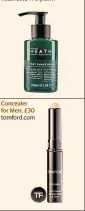  ??  ?? Concealer for Men, £30 tomford.com
