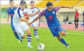  ?? AIFF ?? India lost all three games at the AFC U-19 Championsh­ip qualifiers, failing to score a goal.