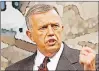  ?? Ap file photo ?? Former Republican congressma­n Jay Dickey during a political debate in Conway, Ark., in October 2002.