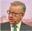  ?? Michael Gove ?? Environmen­t Minister