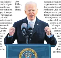  ??  ?? Joe Biden, presidente.