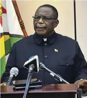  ?? ?? Vice-President Constantin­o Chiwenga