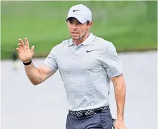  ??  ?? Rory McIlroy carded an opening 66.