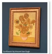  ?? ?? Sunflowers by Vincent Van Gogh