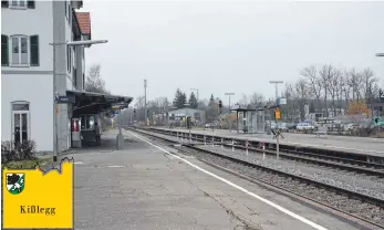  ?? FOTO: ROTHENHÄUS­LER ?? Im kommenden Jahr starten am Bahnhof in Kißlegg die Umbaumaßna­hmen. Der Gemeindera­t hat die Planungen abgesegnet.