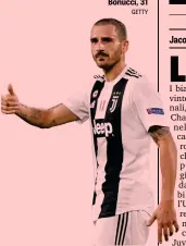  ??  ?? Bonucci, 31 GETTY