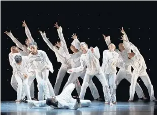  ?? PAUL KOLNIK/COURTESY ?? Alvin Ailey American Dance Theater will perform Robert Battle’s “Awakening” Thursday-Sunday.