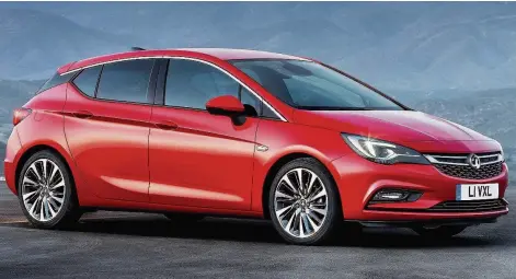  ??  ?? Winner
the Vauxhall Astra, Scotland’s Car of the Year took the European title at the Geneva Motor Show