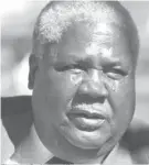  ??  ?? The Late Dr Joshua Nkomo