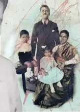  ??  ?? ABOVE: Family portrait: MP Naicker, seated, at 4 years of age. | UKZN Gandhi Luthuli Documentat­ion Centre Archives