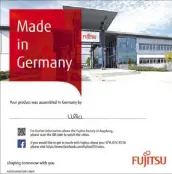  ??  ?? Fujitsu betreibt in Augsburg die einzige in Europa verblieben­e vollständi­ge Entwicklun­g und Produktion von PC-Systemen.