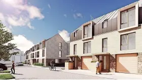  ??  ?? An artist’s impression of how the new housing developmen­t would look