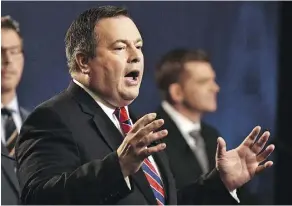  ?? ED KAISER ?? Former immigratio­n minister Jason Kenney is being asked to explain how a man ordered deported by the U.S. was admitted into Canada.