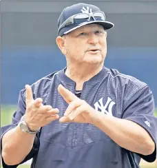  ?? N.Y. Post: Charles Wenzelberg ?? ONE-HIT BLUNDER: Jeff Pentland only lasted one season as Yankees hitting coach.