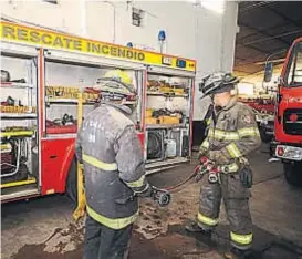  ?? (LA VOZ) ?? Listos. En Córdoba hay 174 cuarteles de Bomberos Voluntario­s.