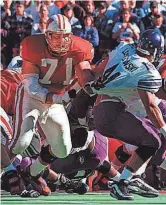  ?? JOURNAL SENTINEL FILES ?? Former Wisconsin tackle Jerry Wunsch was a second-round pick in 1997 by the Tampa Bay Buccaneers and played in 113 NFL games.