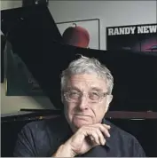  ?? Mel Melcon Los Angeles Times ?? “DARK MATTER” is the first album of new material from Randy Newman since 2008. The sage of L.A. songwritin­g is pictured at home in Pacific Palisades.