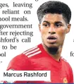  ??  ?? Marcus Rashford