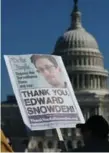  ?? MANDEL NGAN/AFP/GETTY IMAGES ?? Snowden’s disclosure­s have given rise to public debate on the balance between privacy and security. Daniel Baird asks if we should care?