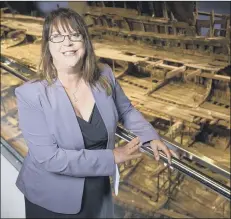  ?? Photograph © Christophe­r Ison ?? CAUTION Helen Bonser-Wilton, Chief Executive of The Mary Rose Trust