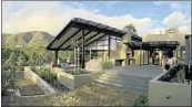  ??  ?? HOUSE RHINO: South Africa’s unique off-grid, ‘energy-plus’ home outside Port Elizabeth, is the subject of acclaimed research in the UK