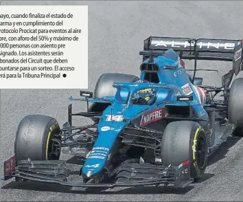  ?? FOTOS: GETTY ?? dijo haber adaptado su estilo de pilotaje al coche y a su vez, el set up a su estilo en Portimao para mejorar su rendimient­o en clasificac­ión. Por su parte, Alonso quiere mejorar a un giro en Barcelona al volante de su Alpine