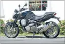  ??  ?? APRILIA: The automatic version is outsold in New Zealand three to one by its convention­al siblings.